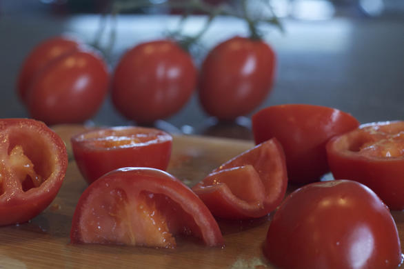 Bison, Bean, Lentil, Tomato Soup Tomatoes by dailyforage.com