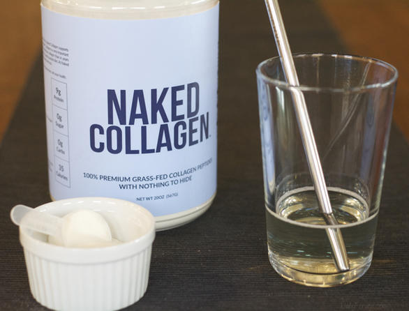 Naked Nutrition Naked Collagen Taste test by dailyforage.com