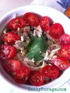 Summer Salad w:Tuna Blueberries & Cashews